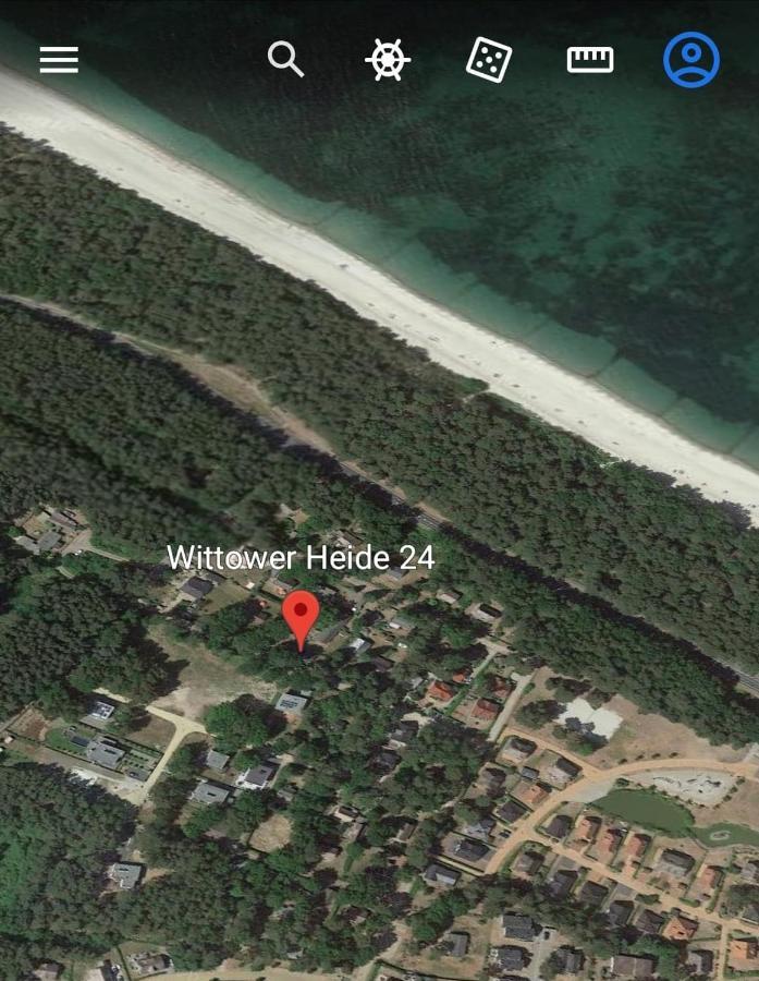 Strandhaus Wittower Heide Glowe Buitenkant foto